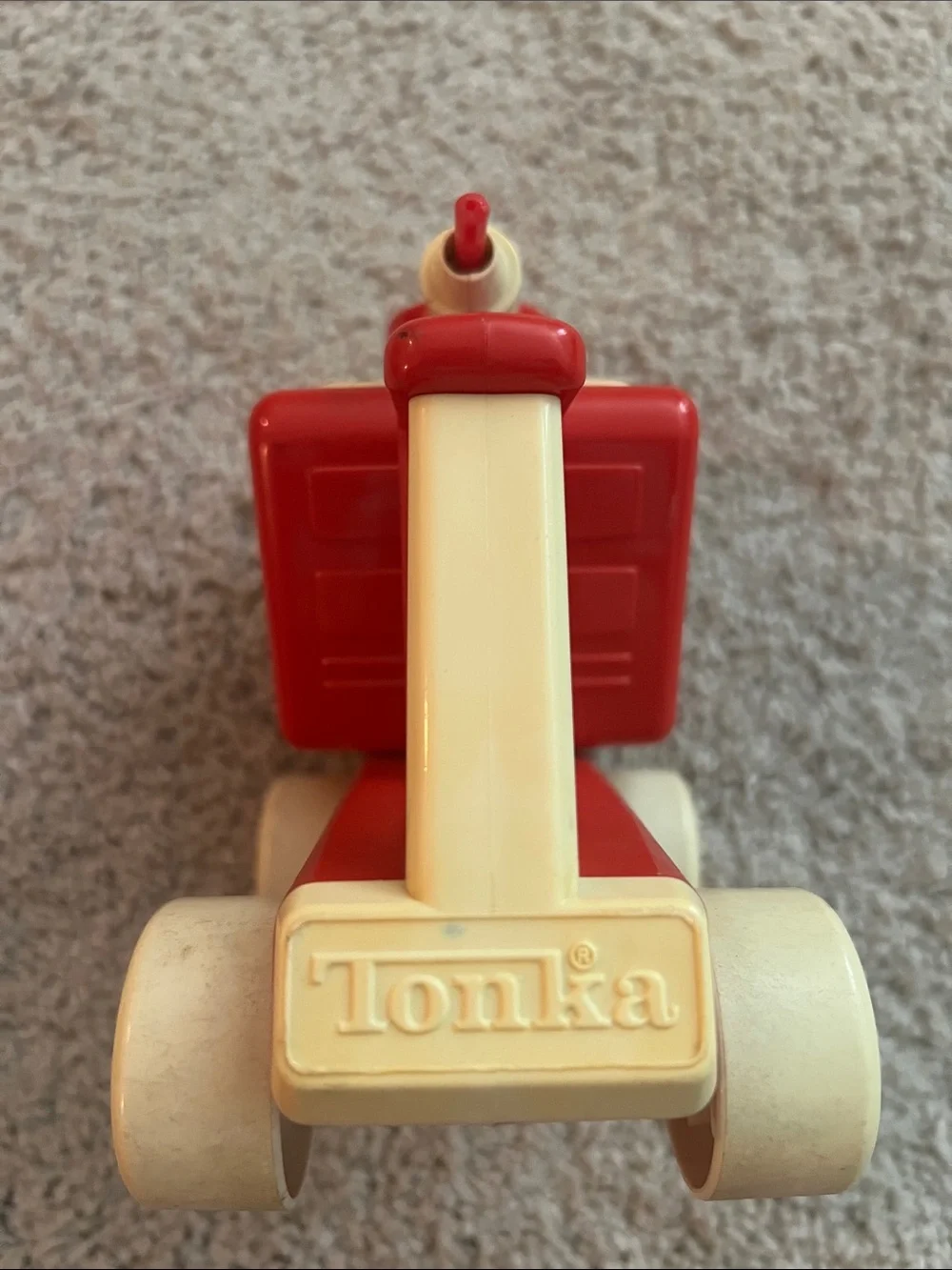 Tonya Firetruck 119 - Classic Push Toy Vintage 1985